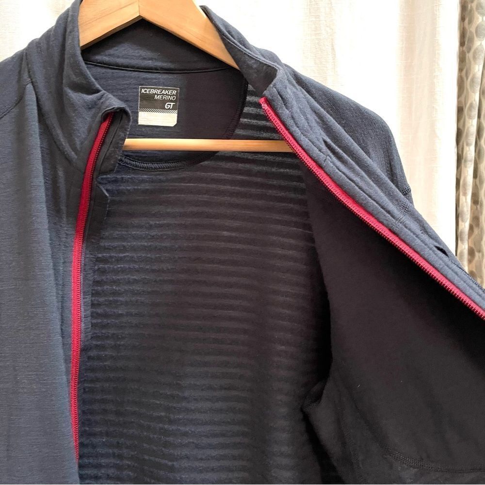 Icebreaker Men's RealFLEECE® Mt Elliot Long Sleeve Zip Jacket - Picture 13 of 16